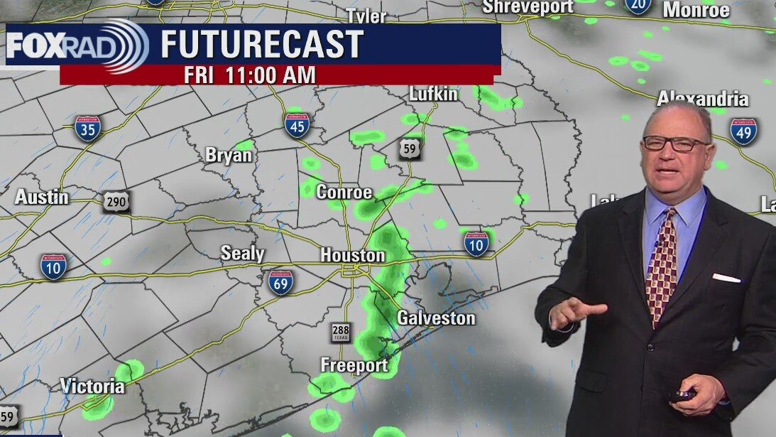 Friday morning weather forecast