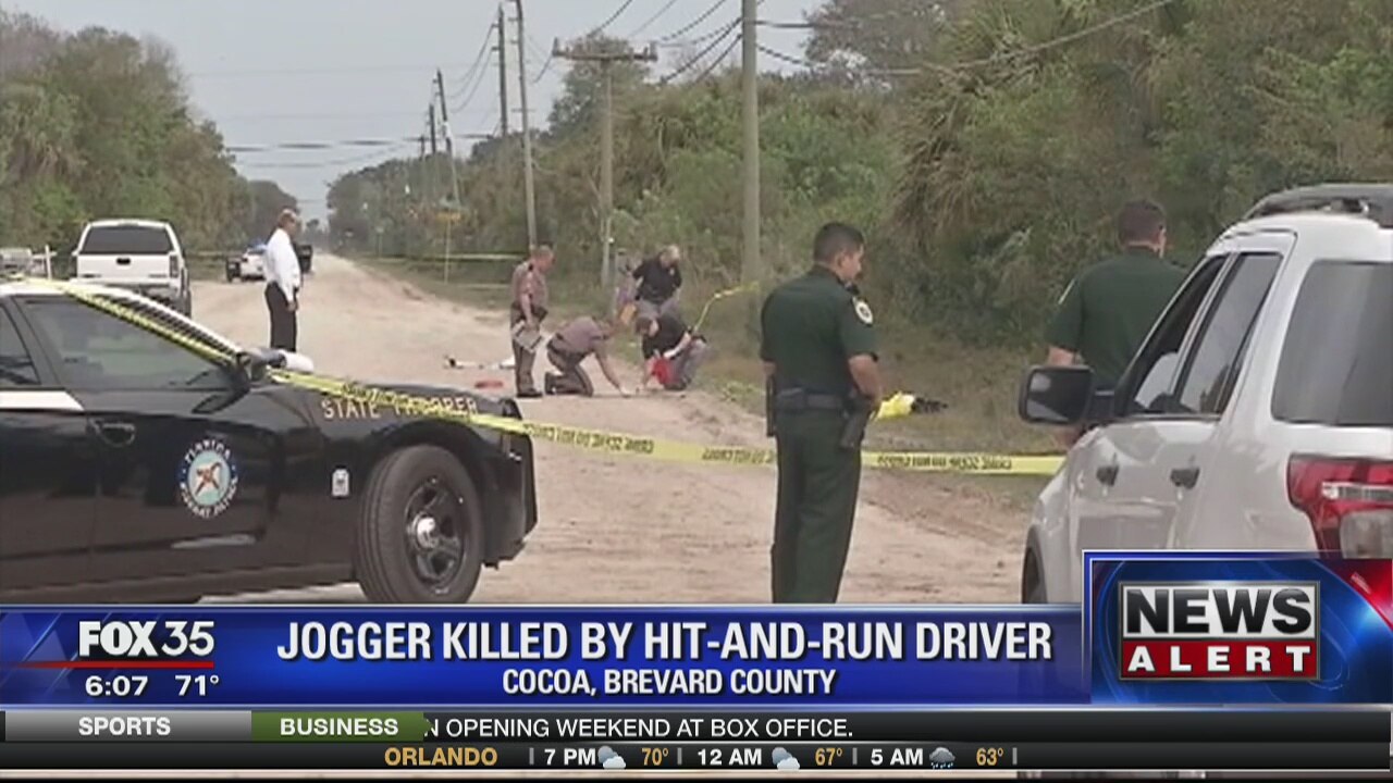 Jogger killed by hit-and-run driver