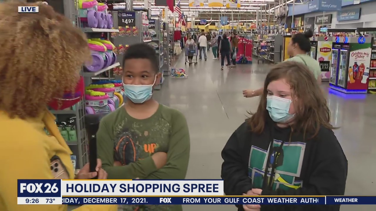 Local students gifted with $500 Walmart shopping spree