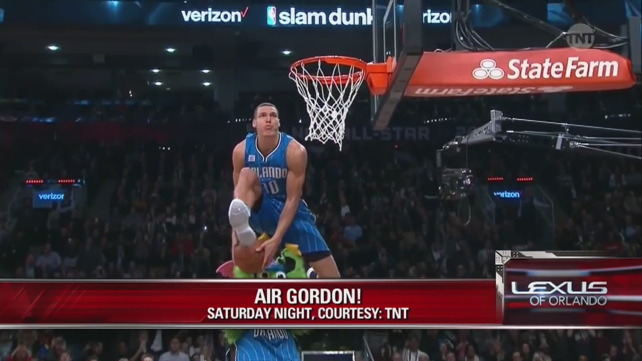 Aaron Gordon's amazing Slam Dunk performance