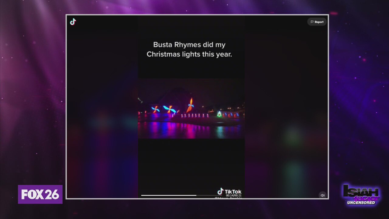 Houston man?s hip hop light display is viral on social media