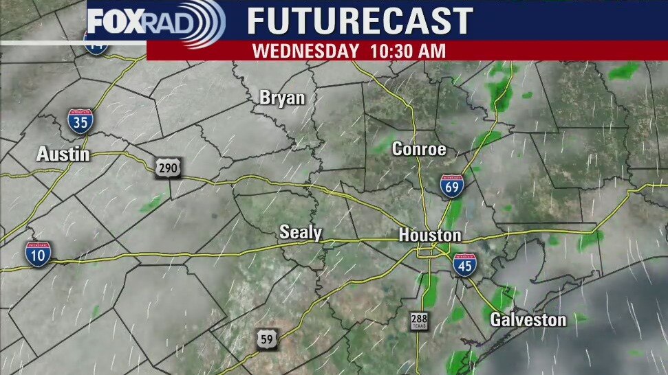 Wednesday morning weather forecast