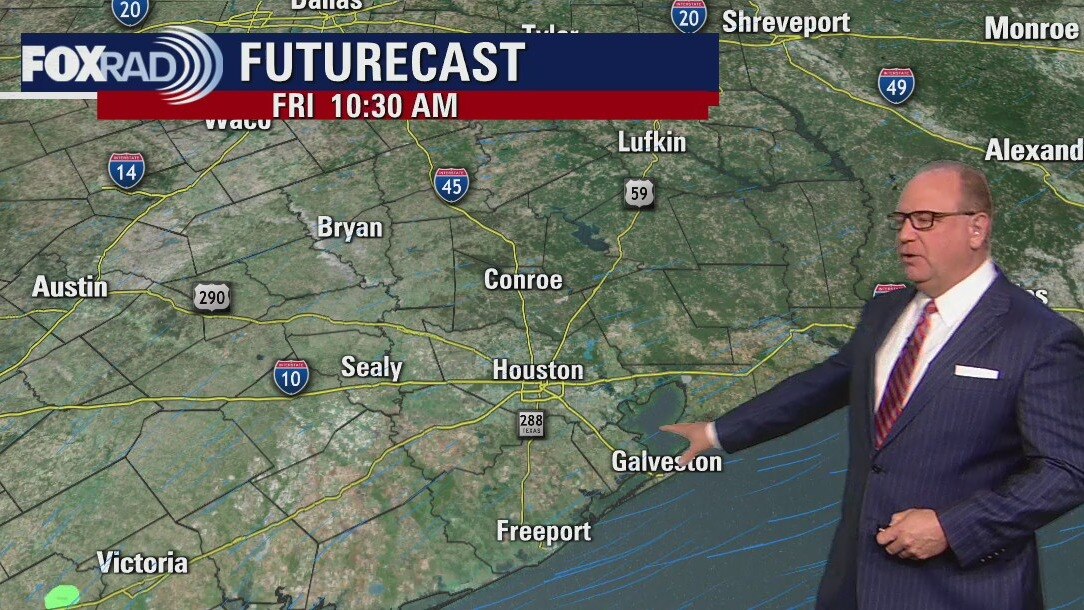 Friday morning weather forecast