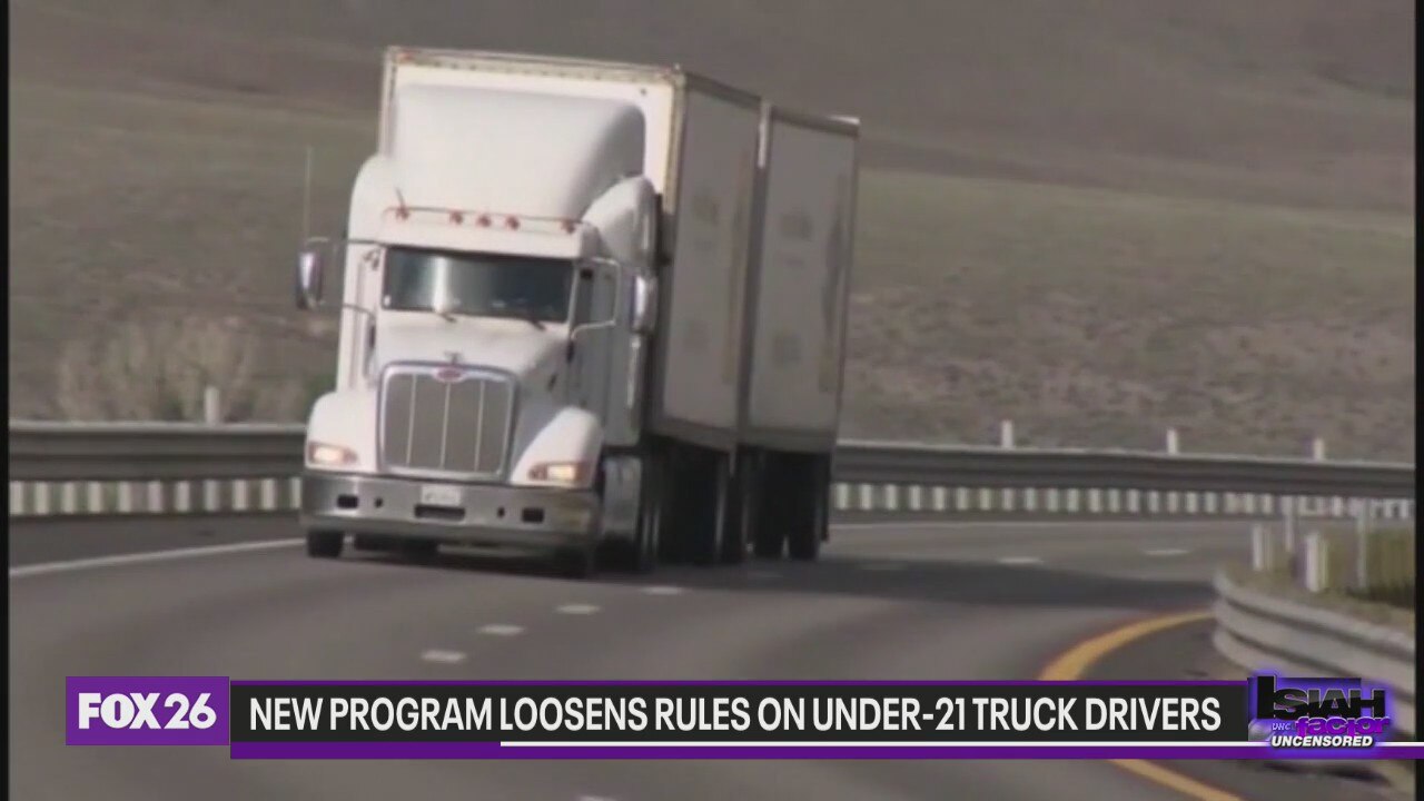 New rules loosen restriction on under-21 truck drivers