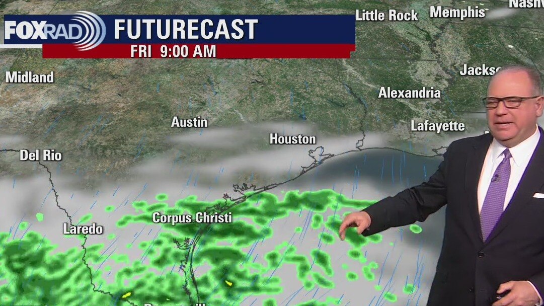 Friday morning weather forecast