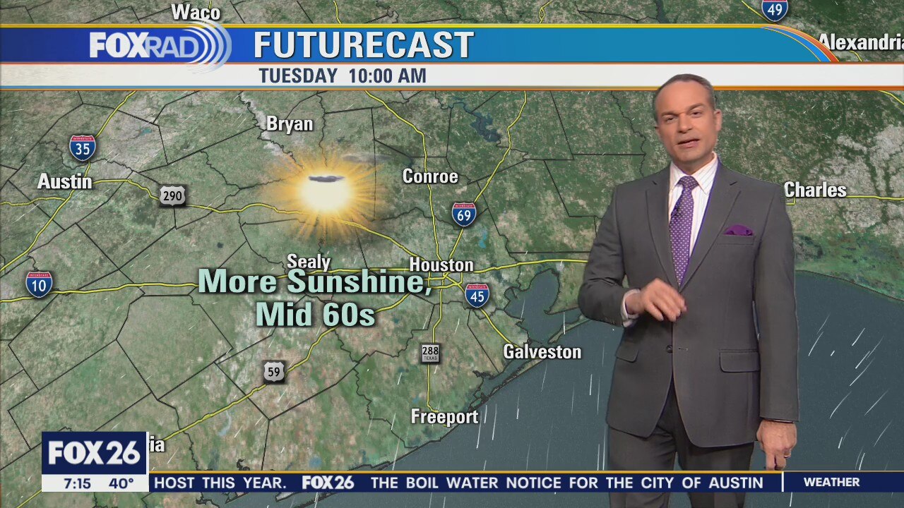 Chilly nights and sunny afternoons