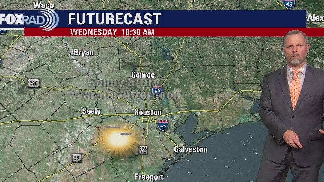 Wednesday morning weather forecast