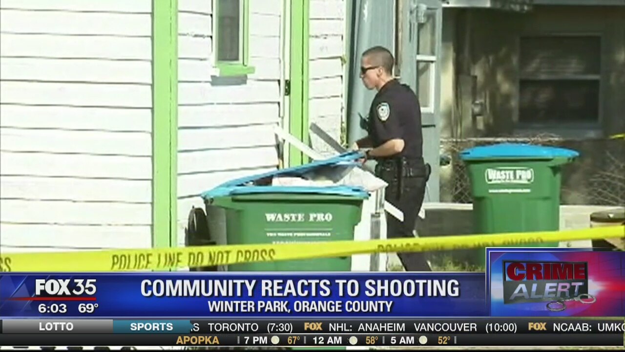 Neighbors react to double-shooting in Winter Park