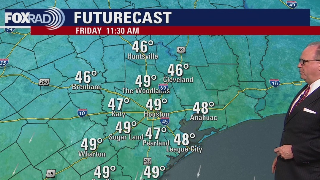 Friday morning weather forecast