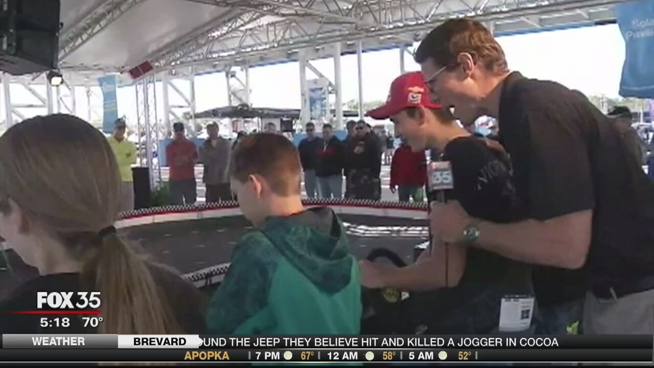 Fans flood Daytona International Speedway for fun