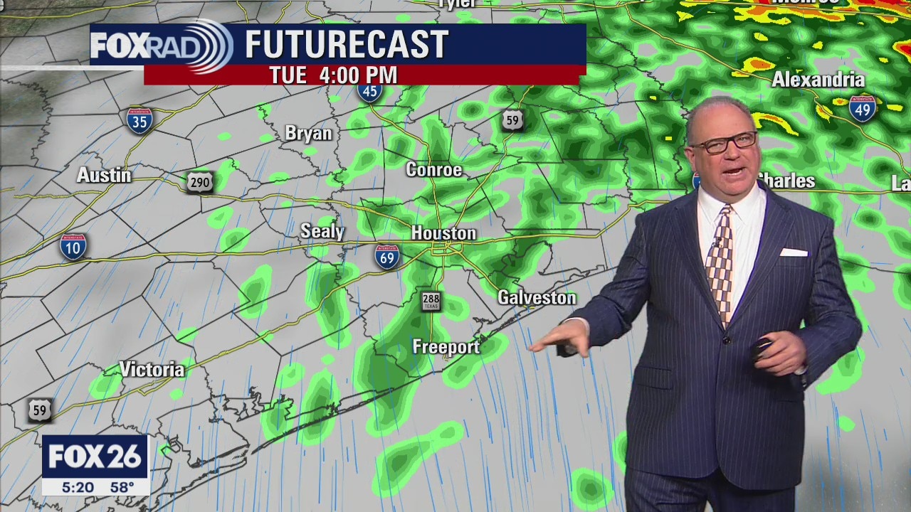 Monday Evening Weather Forecast