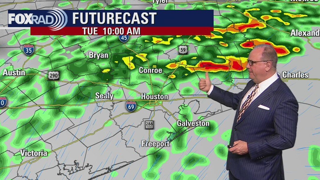 Tuesday morning weather forecast
