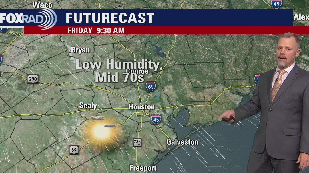 Friday morning weather forecast