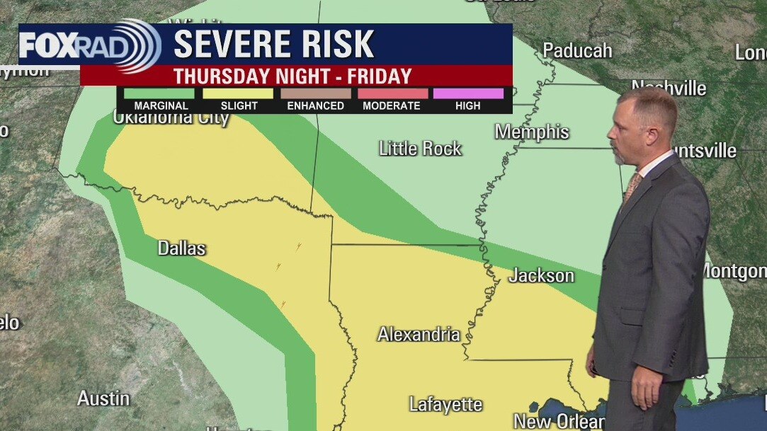 Thursday evening weather forecast