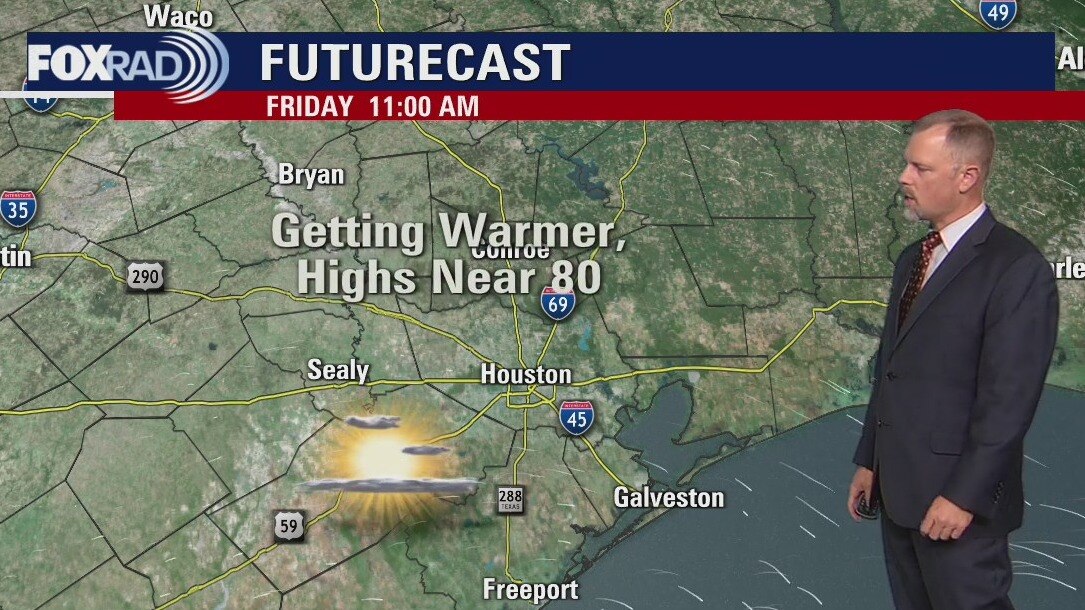 Friday morning weather forecast