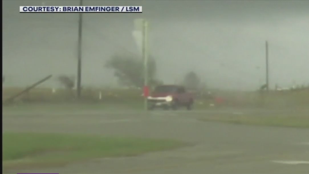 Teen driver who was tossed around during tornado talks