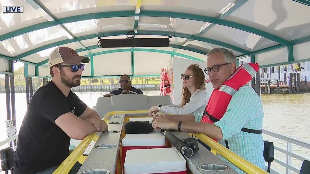 Houston Pedal Barge on Clear Lake
