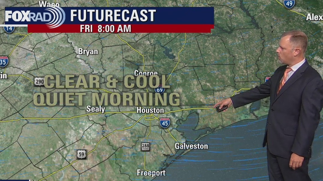 Friday morning weather forecast