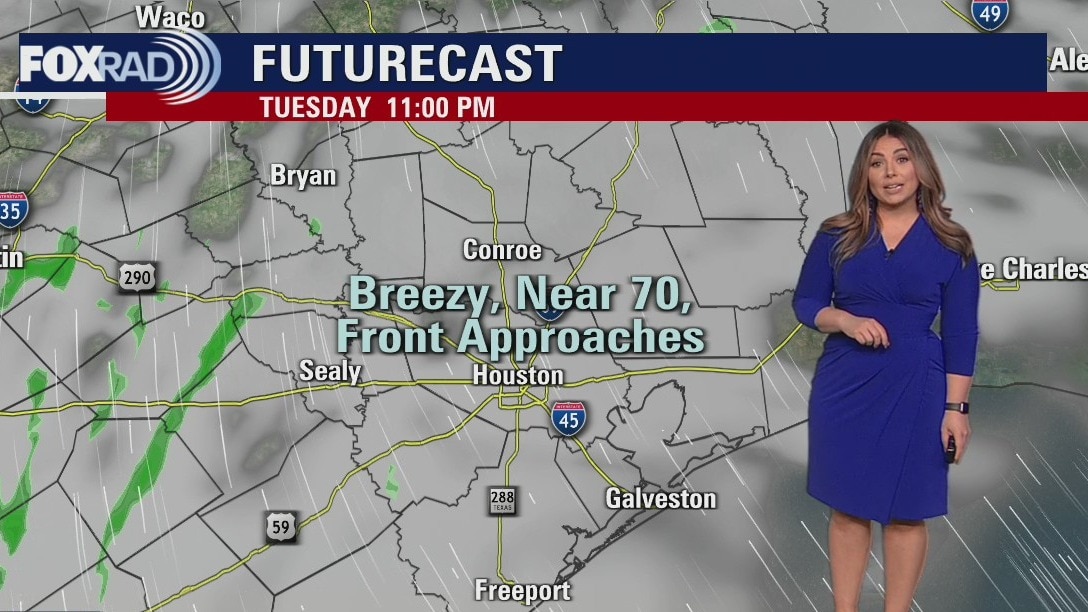 Tuesday evening weather forecast