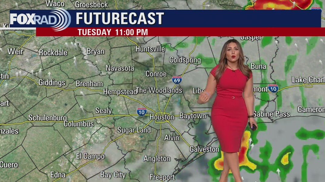 Tuesday evening weather forecast
