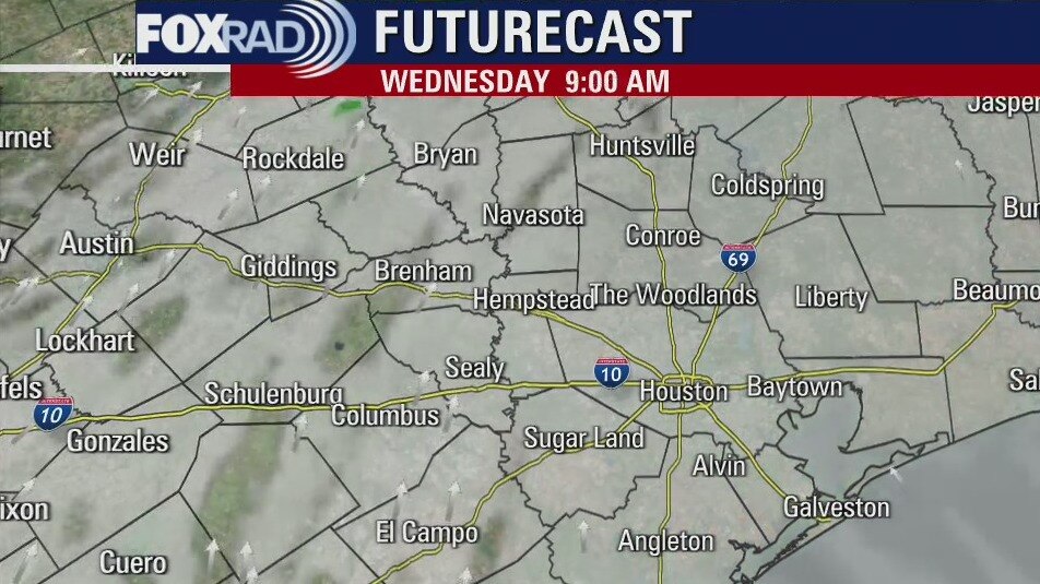 Wednesday morning weather forecast