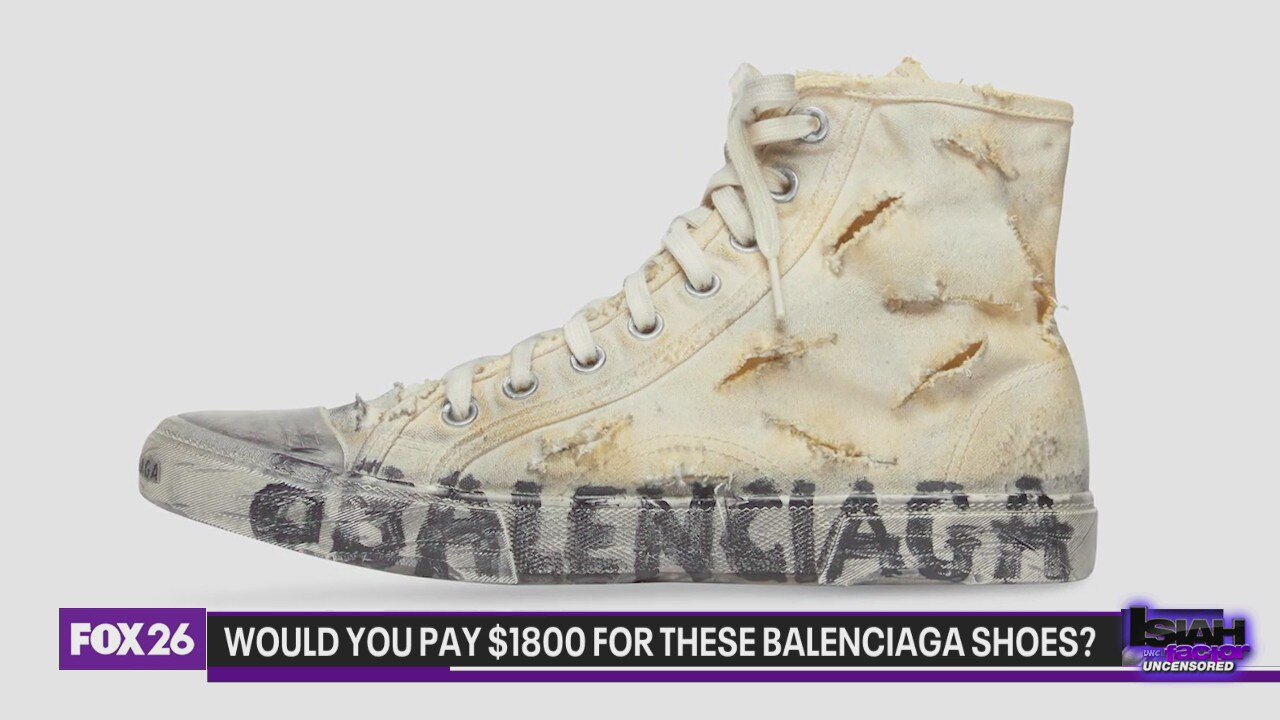 Would you pay $1,800 for 'tattered, stained' designer shoes?