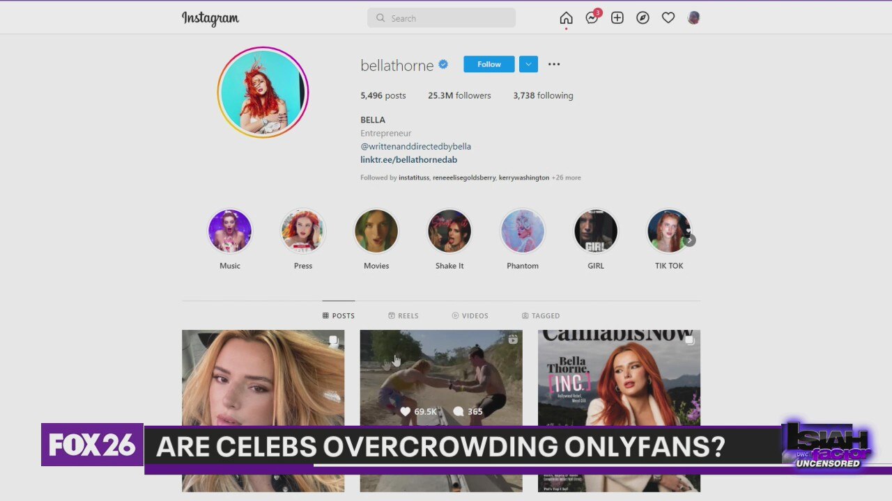 Are celebrities overcrowding OnlyFans?
