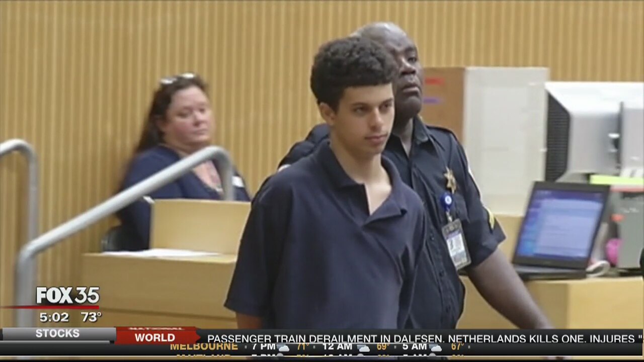 Teen accused of running over deputy in court