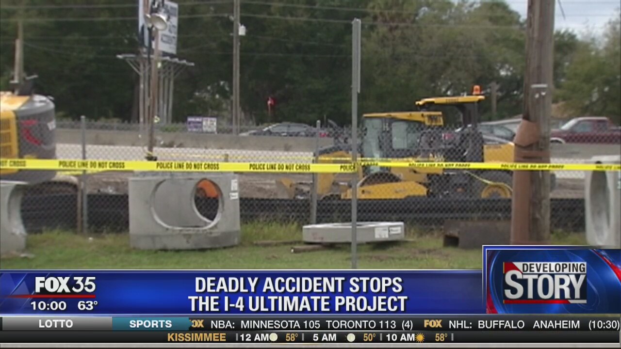 Deadly accident stops I-4 Ultimate Project