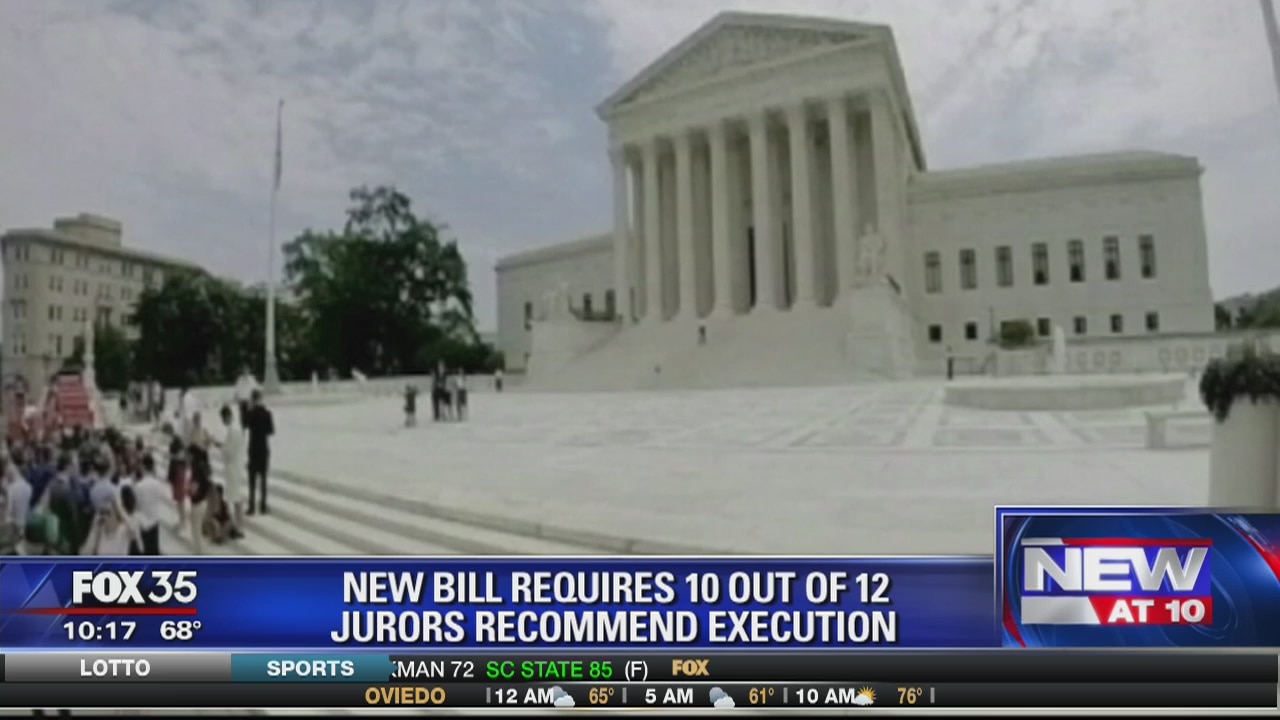 10 out of 12 jurors must recommend death penalty