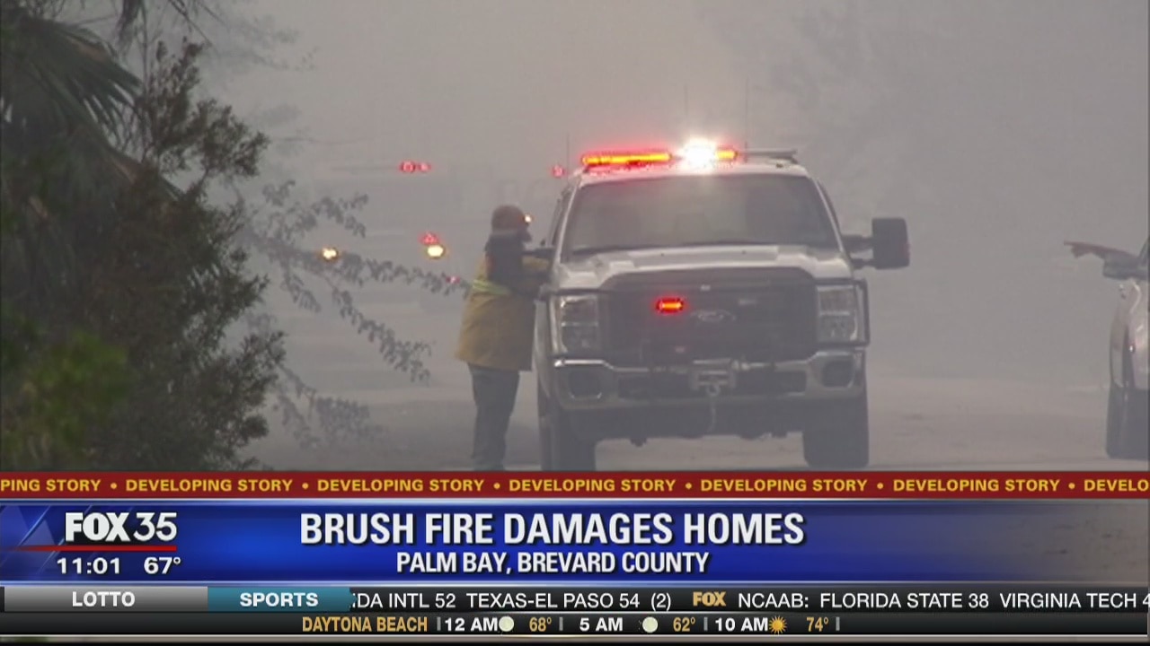 Palm Bay fire contained