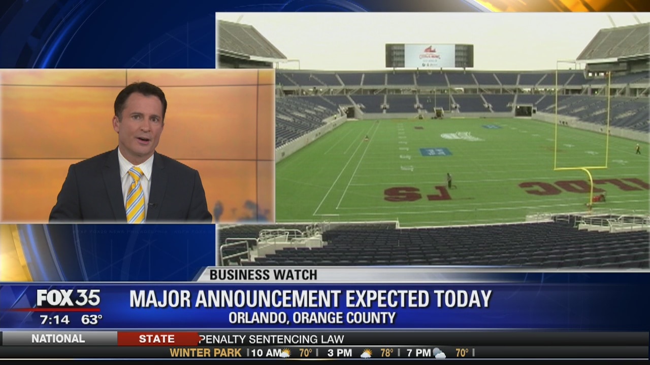 Major Announcement for Citrus Bowl