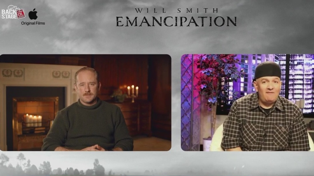 Backstage with Ben Foster of Emancipation starring WIll Smith