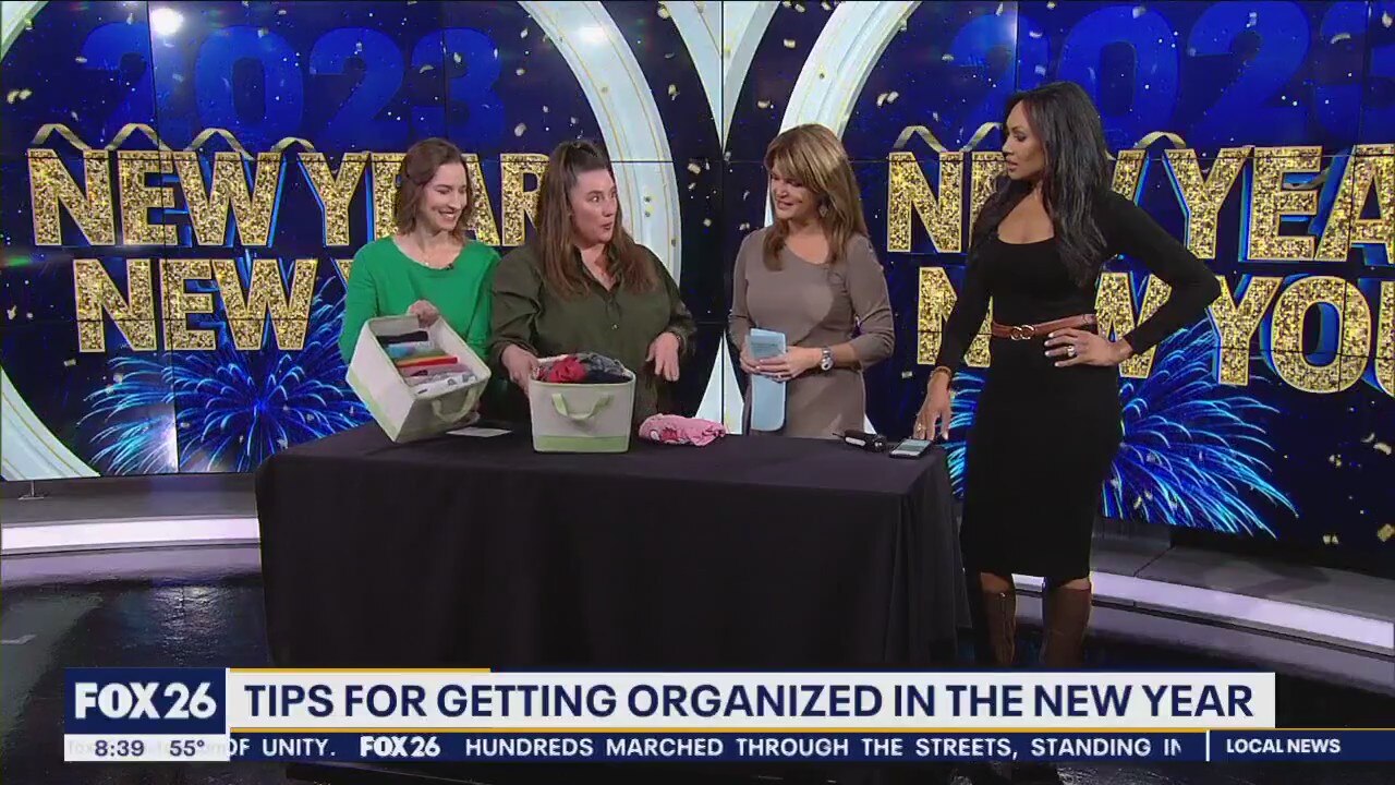 Tips for getting organized in the New Year