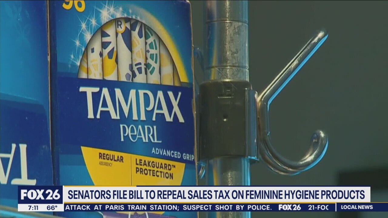 Senators file bills in hopes to stop sales tax on feminine hygiene products