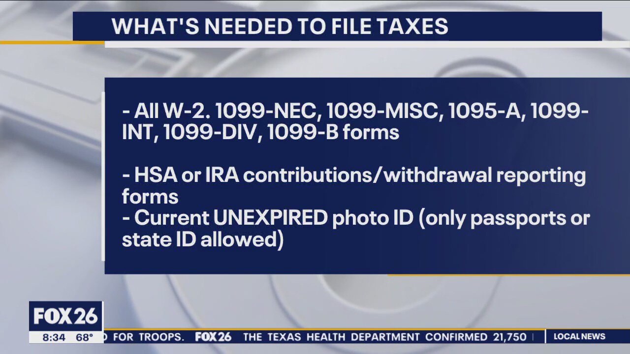Preparing for tax season; what you need to know