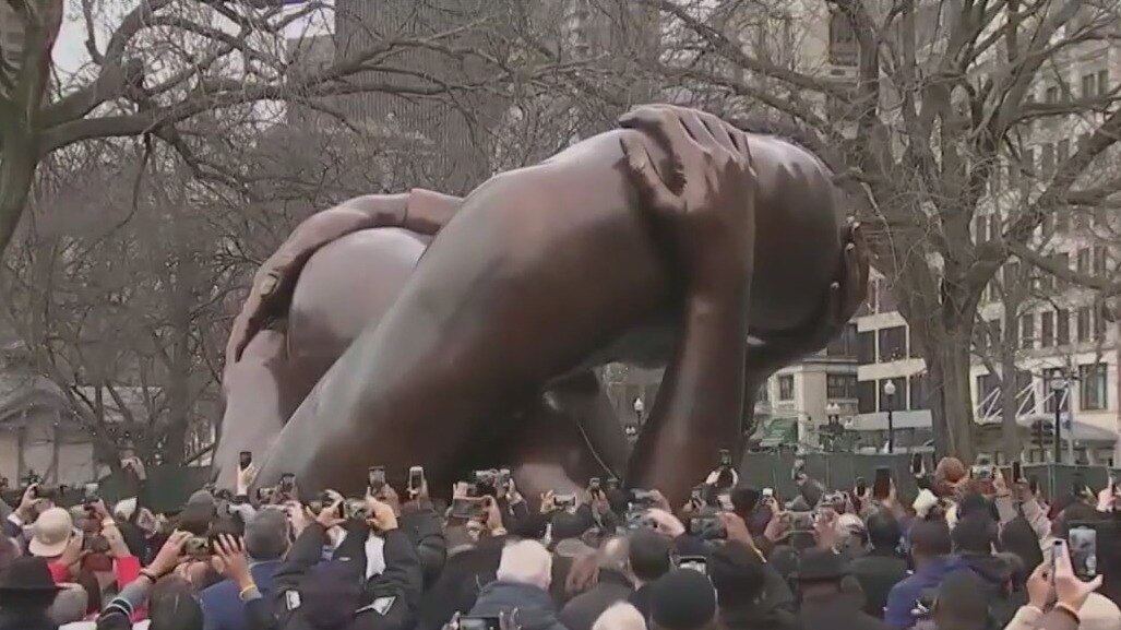 MLK statue in Boston getting mixed reviews on social media