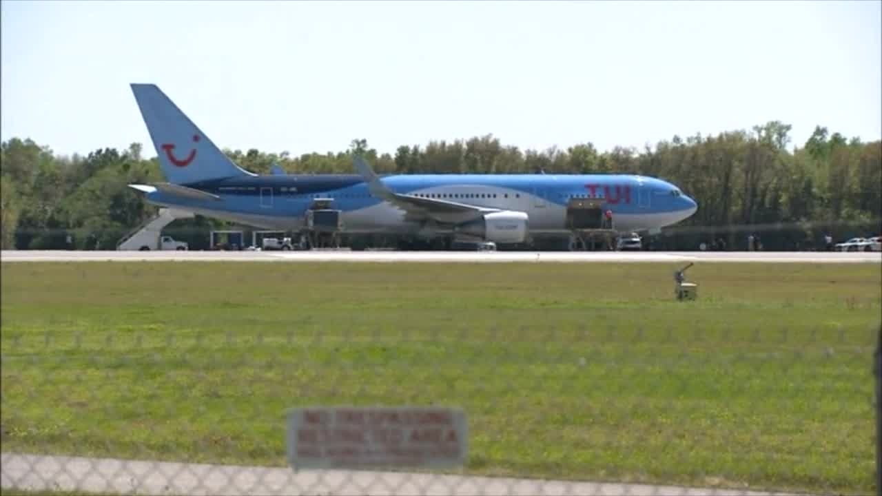 Plane from Belgium searched at airport