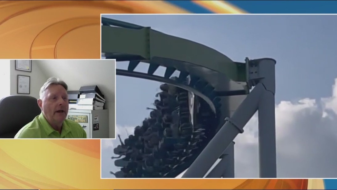 How are amusement park rides being inspected?
