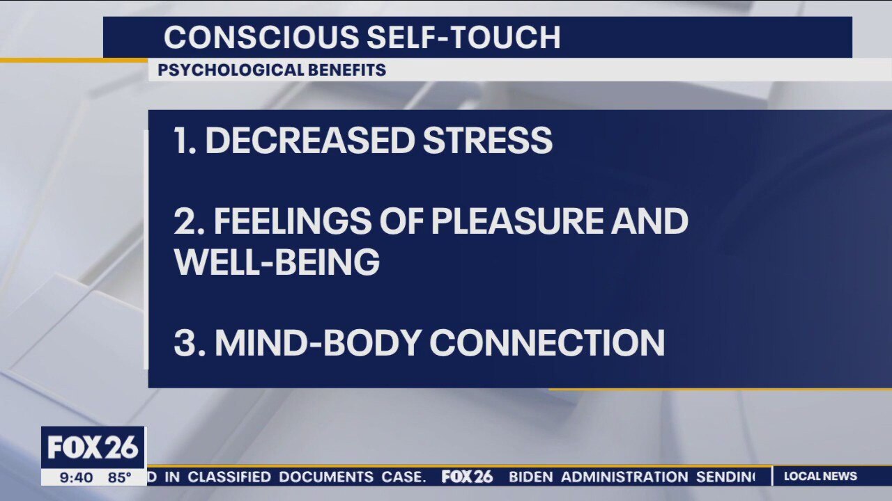 The power of conscious self-touch