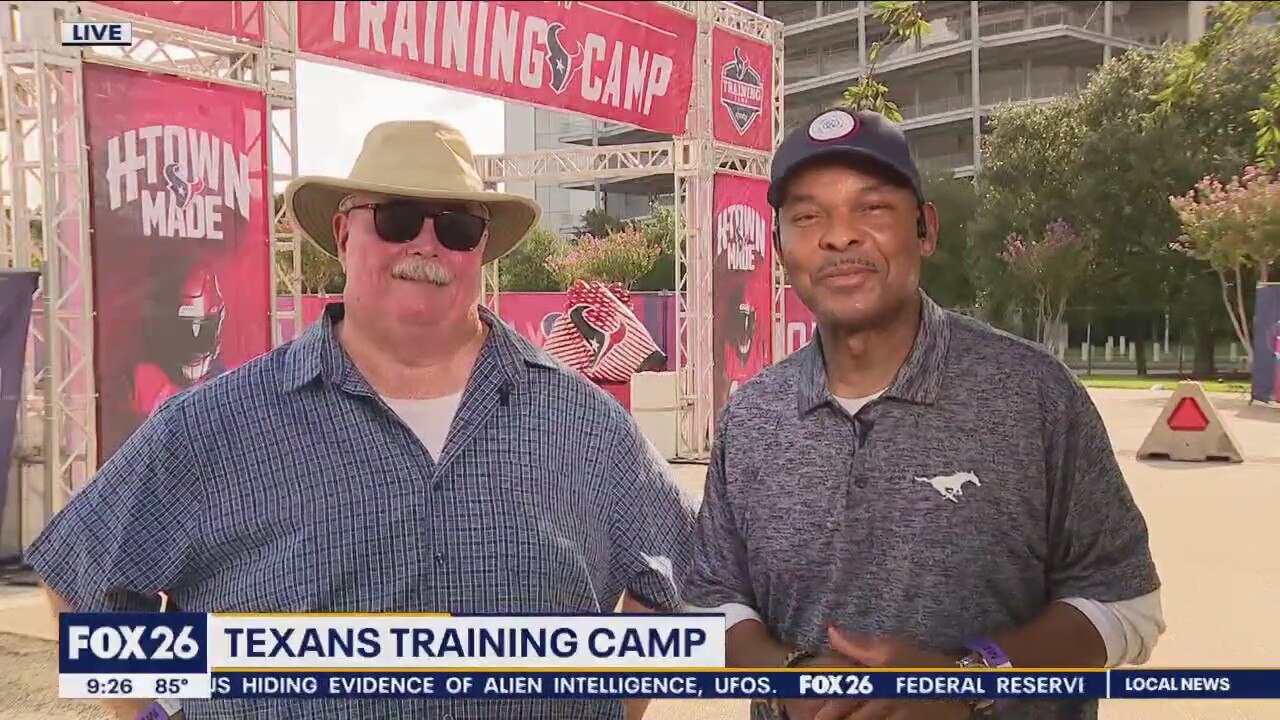 What happened Day 1 of Texans training camp