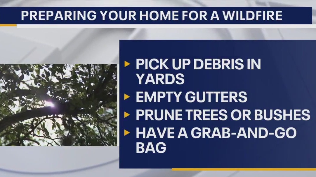 Safety tips to prepare your home for wildfires