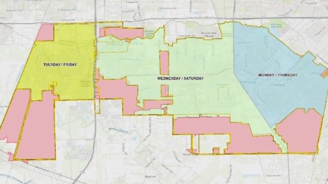 Pearland enacts mandatory water restrictions