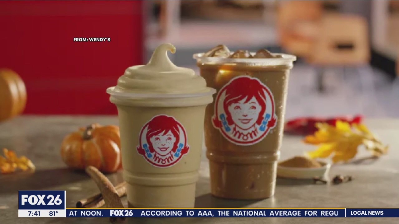 It's Wendy's first pumpkin spice frosty!