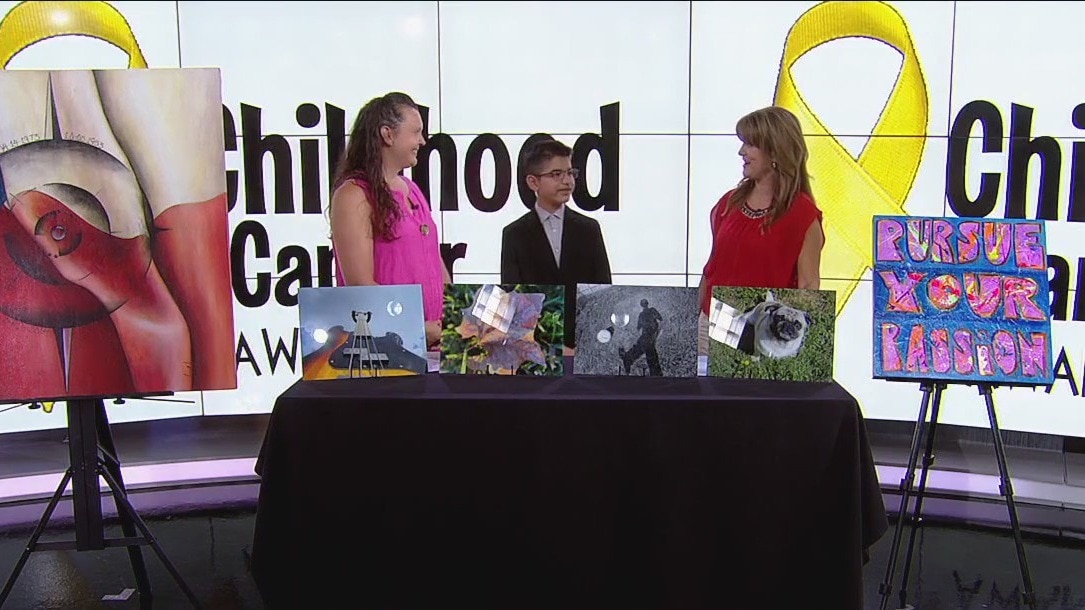 Kids find creative spark during cancer battle