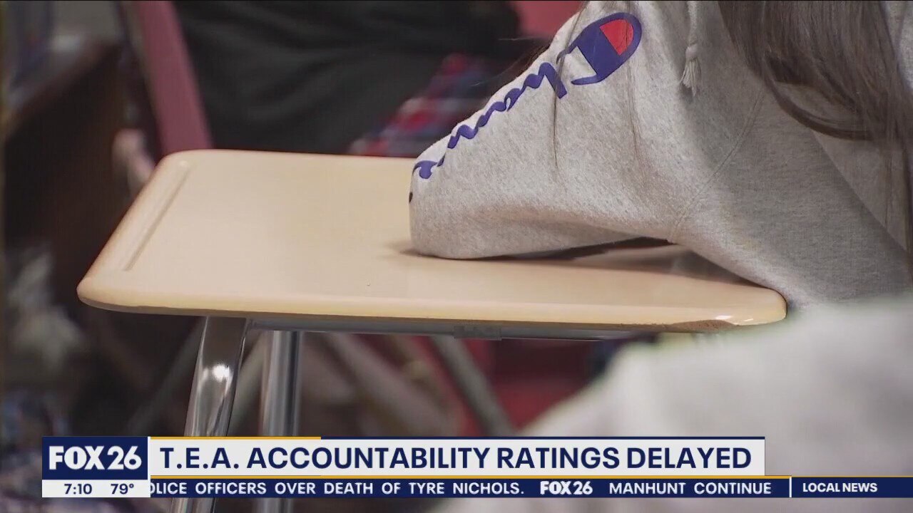 The Texas Education Agency's 2023 Accountability ratings are delayed