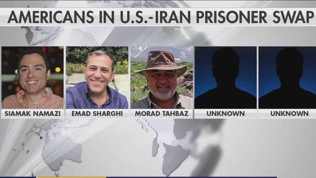 Iran Prisoner Exchange: five American prisoners