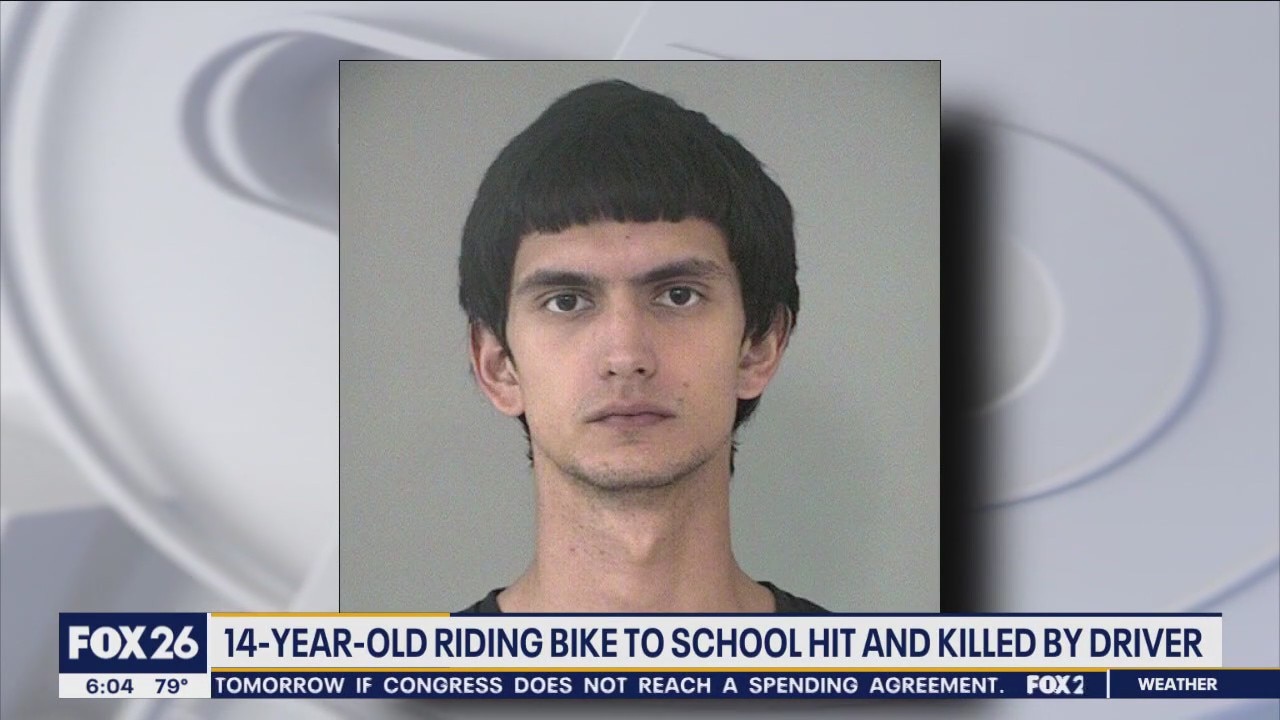 14-year-old riding bike killed by driver