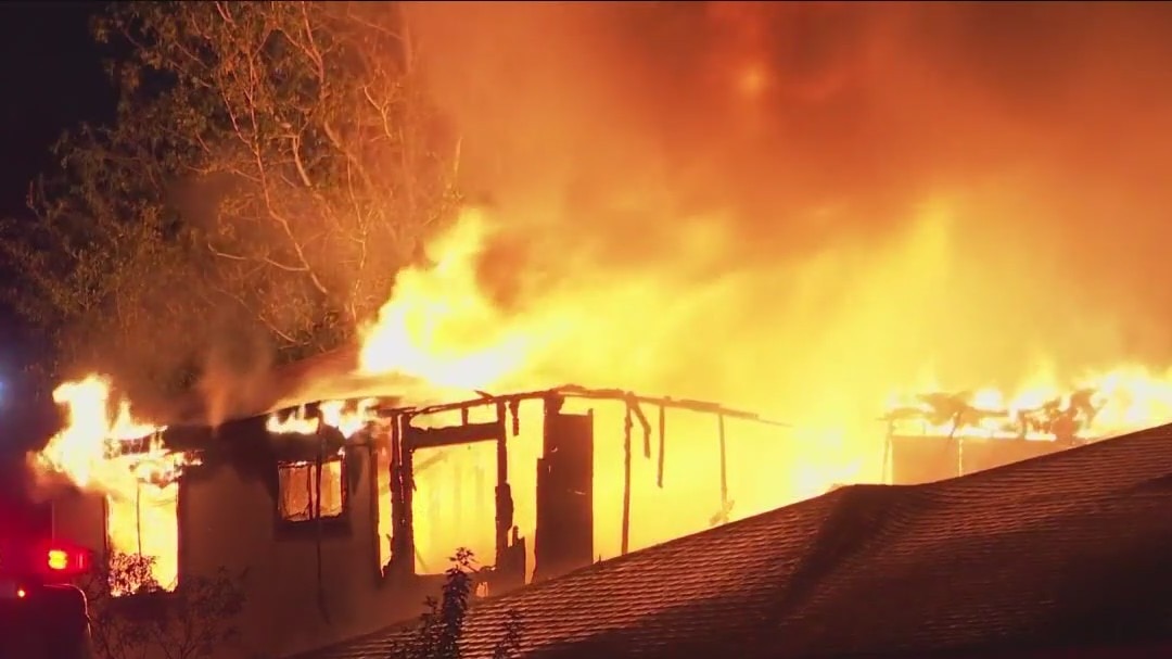 House fire on Bucknell Road in Houston