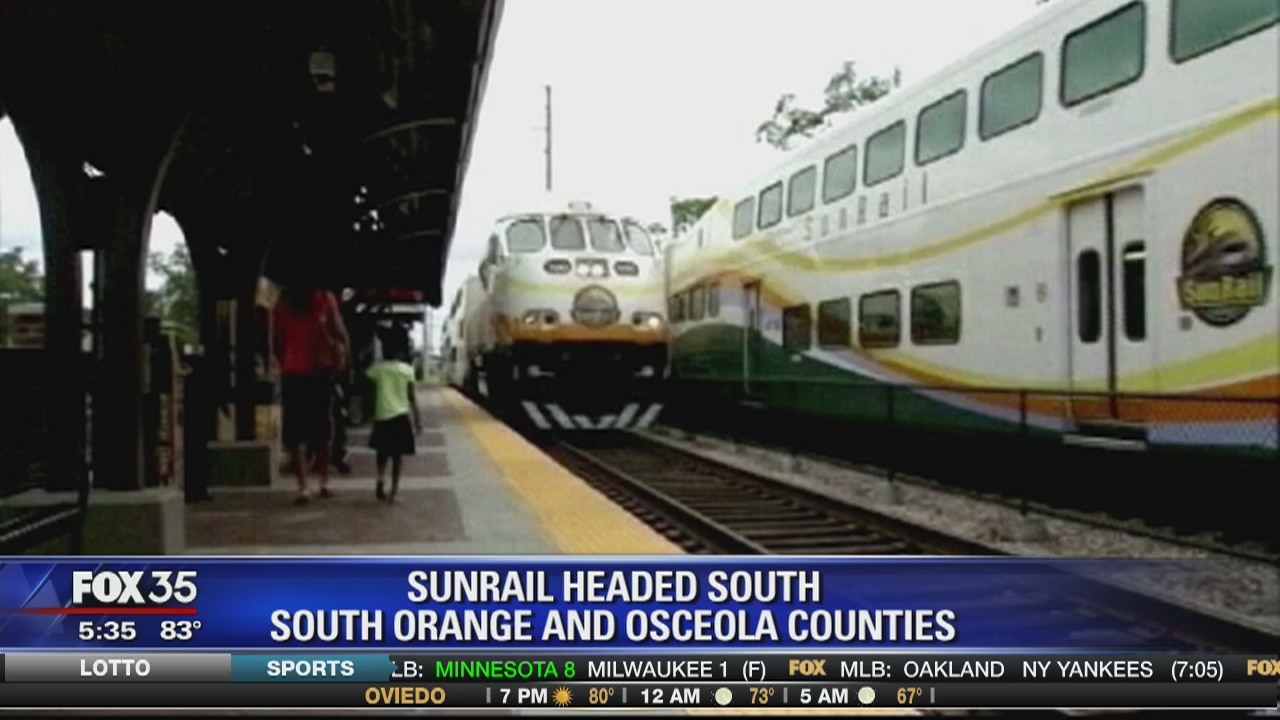 SunRail expanding south